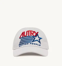 Cappello Iconic Logo Bianco