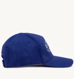 Cappello Tennis Logo Blu