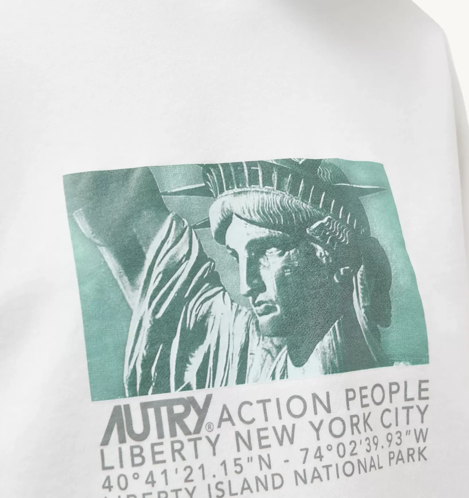 Felpa Liberty Photo Bianco