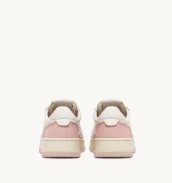Medalist Low Sneaker In Pelle Di Capra E Tela Bianco Powder