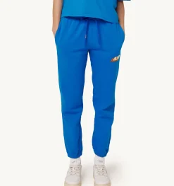 Pantaloni Aerobic Logo Bluette