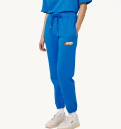 Pantaloni Aerobic Logo Bluette