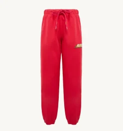 Pantaloni Aerobic Logo Fucsia