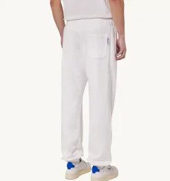 Pantaloni Iconic Logo Bianco