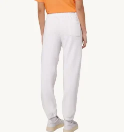 Pantaloni Iconic Logo Bianco