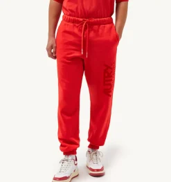 Pantaloni Iconic Logo Rosso
