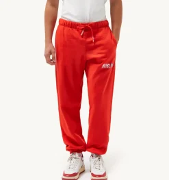 Pantaloni Iconic Logo Rosso