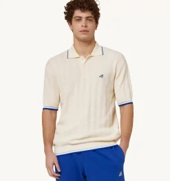 Polo Tennis In Maglia Di Cotone