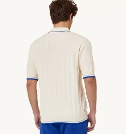 Polo Tennis In Maglia Di Cotone