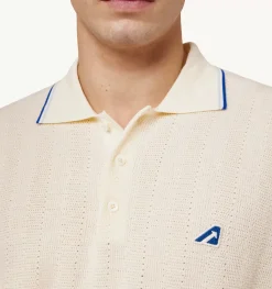 Polo Tennis In Maglia Di Cotone
