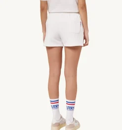 Shorts Iconic Logo Bianco
