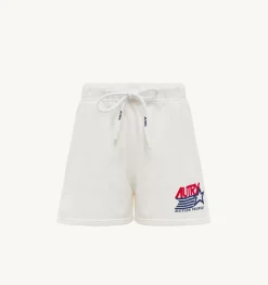 Shorts Iconic Logo Bianco