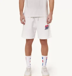 Shorts Iconic Logo Bianco