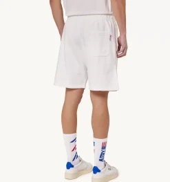 Shorts Iconic Logo Bianco