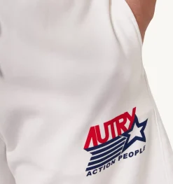 Shorts Iconic Logo Bianco