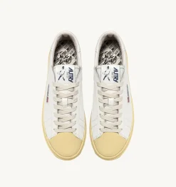 Sneakers Bob Lutz Low In Pelle Bianca