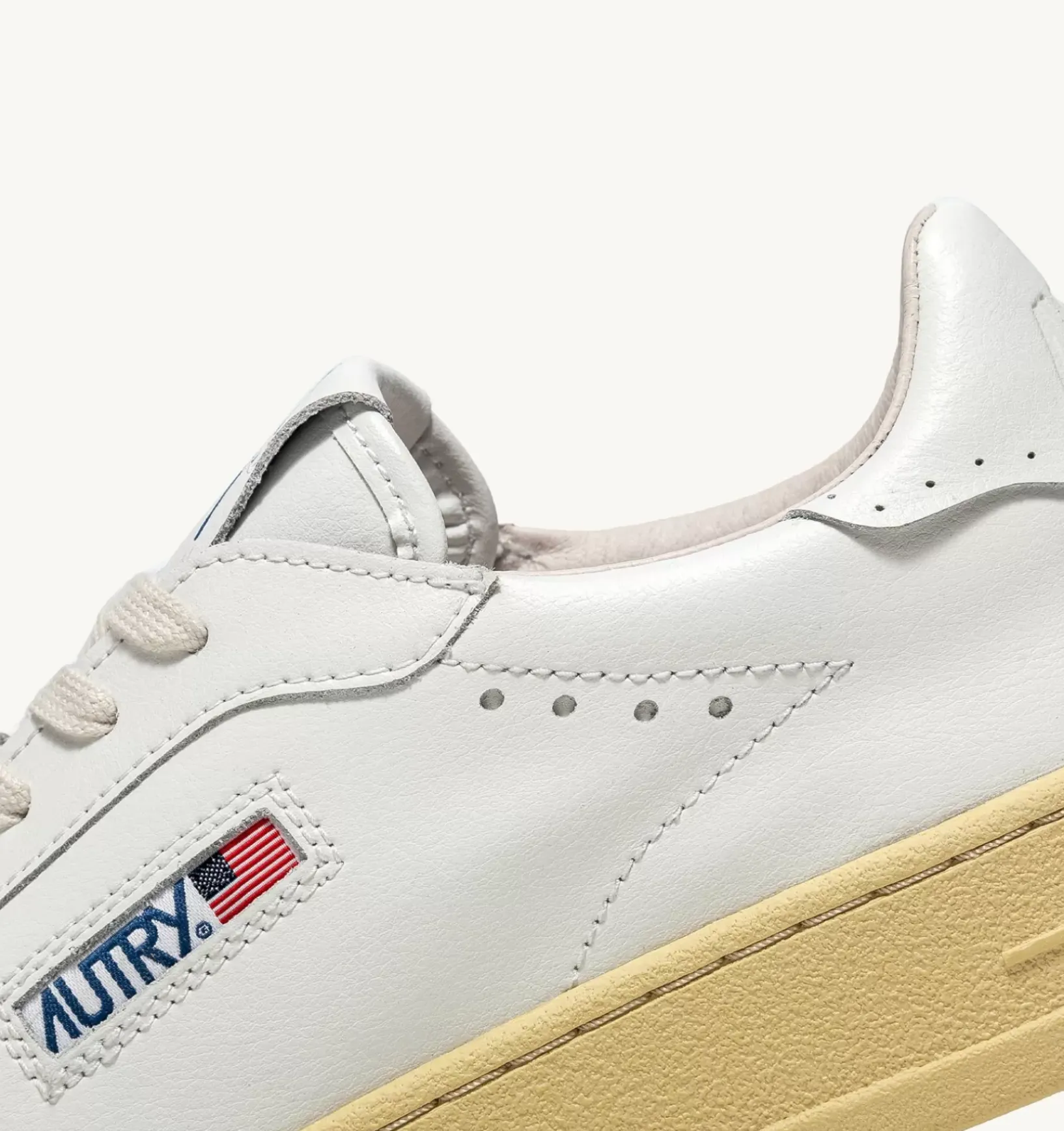 Sneakers Bob Lutz Low In Pelle Bianca