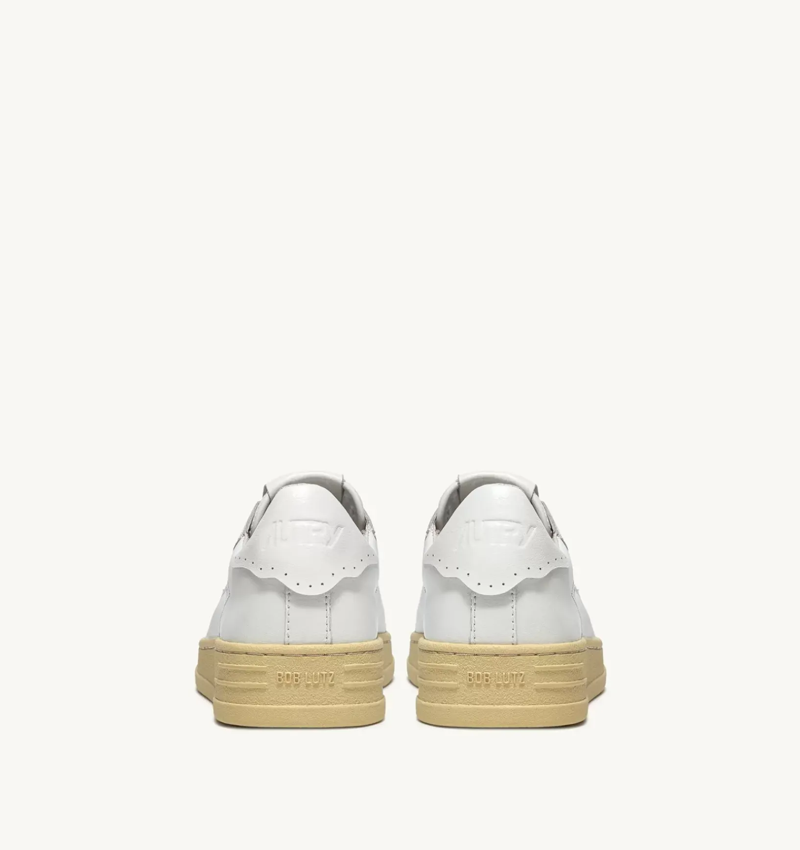 Sneakers Bob Lutz Low In Pelle Bianca