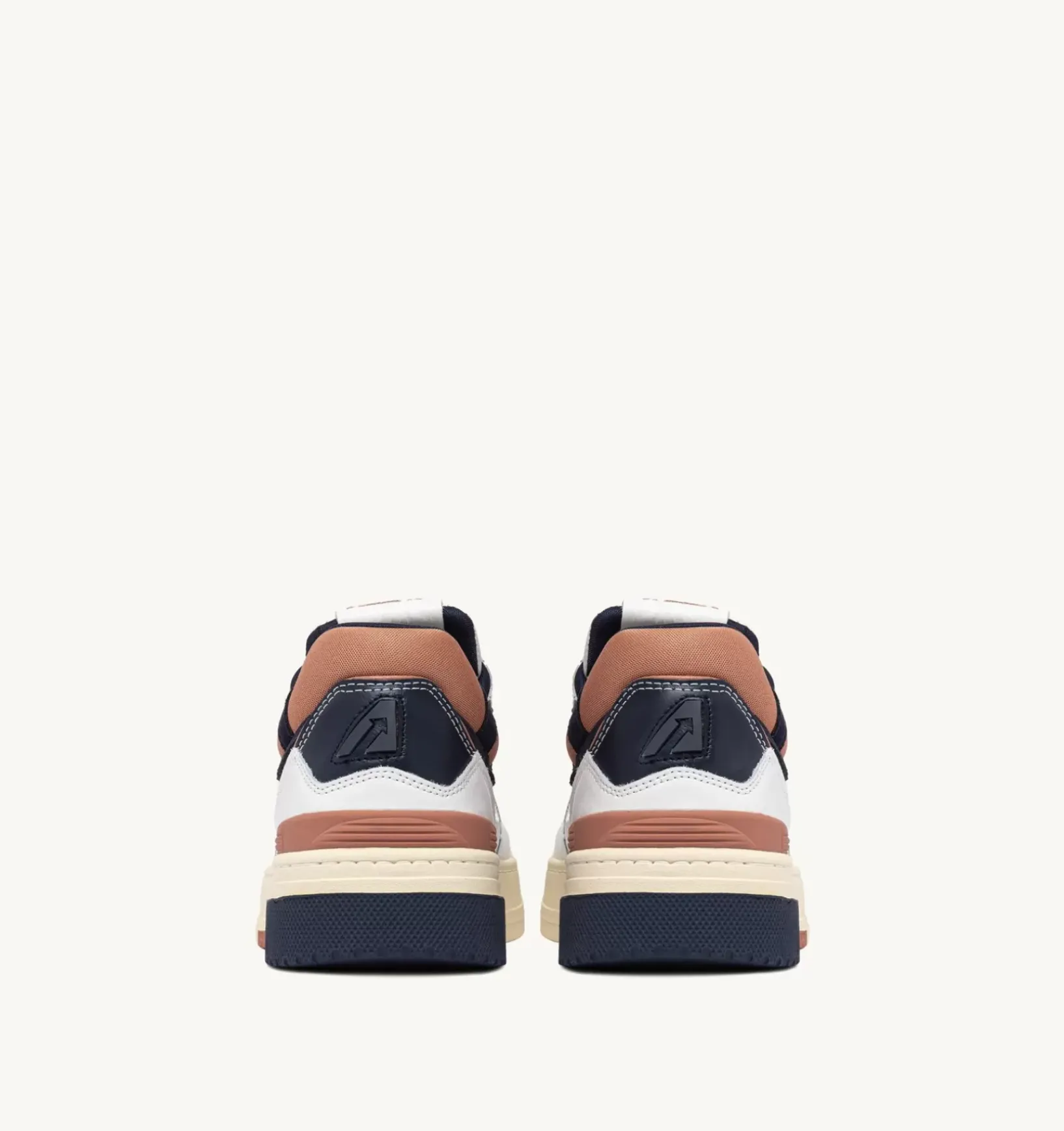 Sneakers Clc In Pelle Colore Bianco E Blu