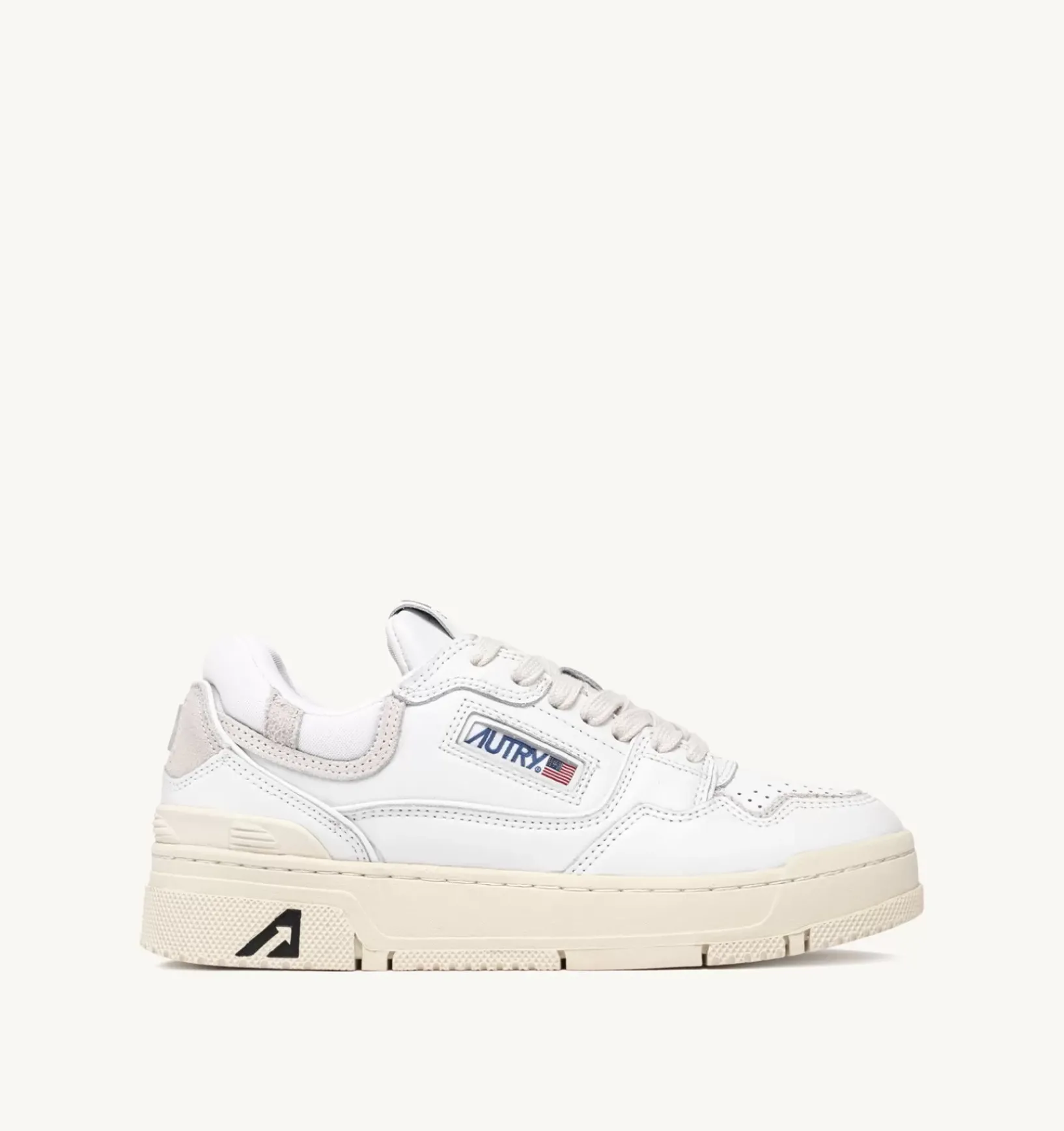 Sneakers Clc In Pelle Colore Bianco