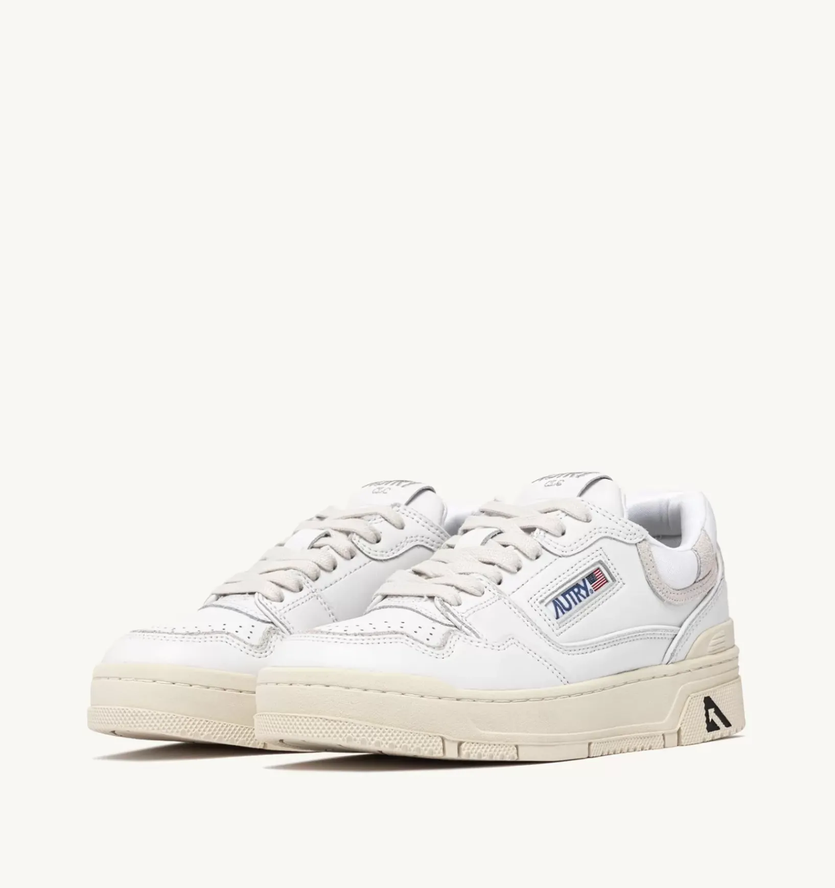 Sneakers Clc In Pelle Colore Bianco