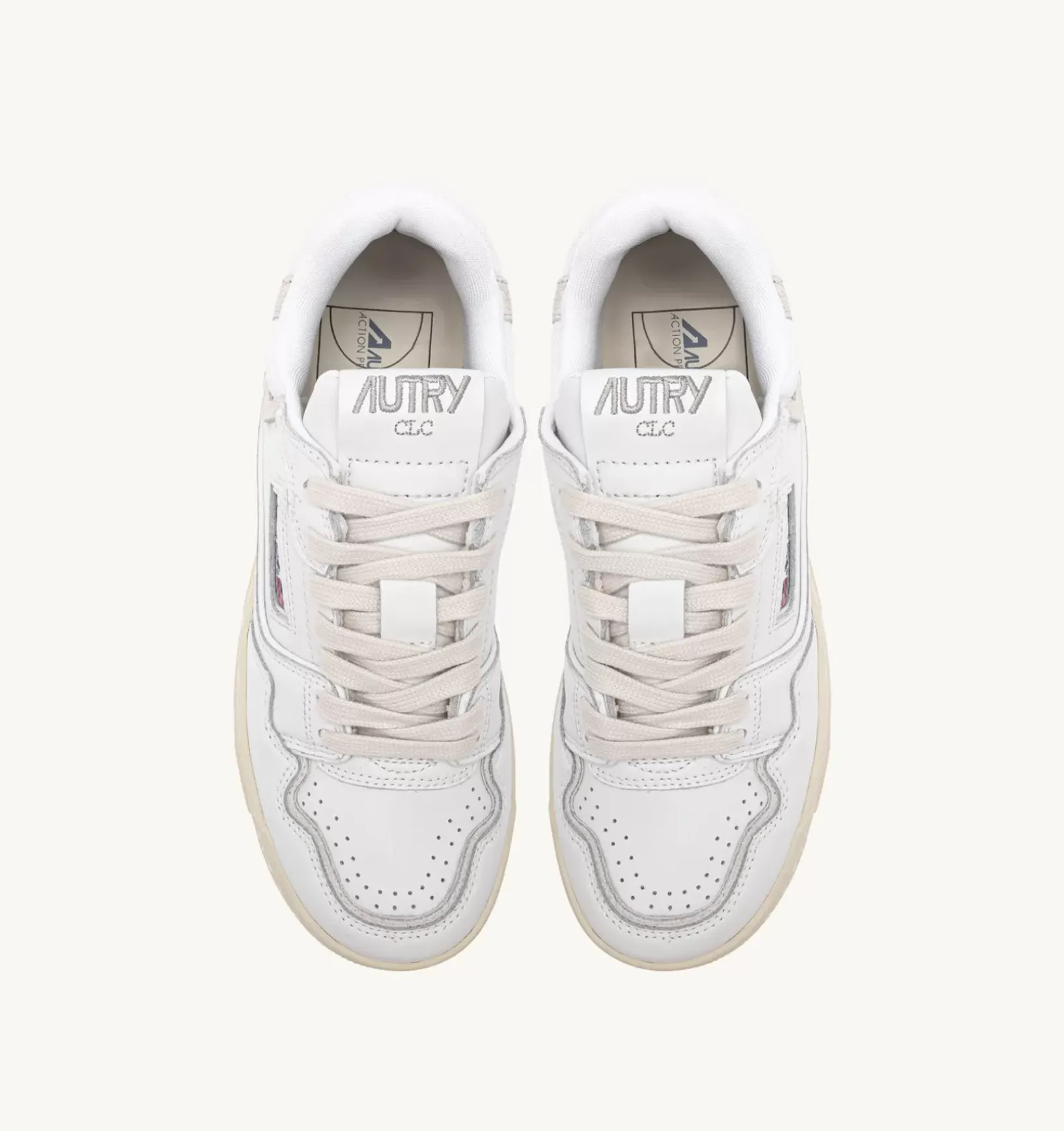 Sneakers Clc In Pelle Colore Bianco