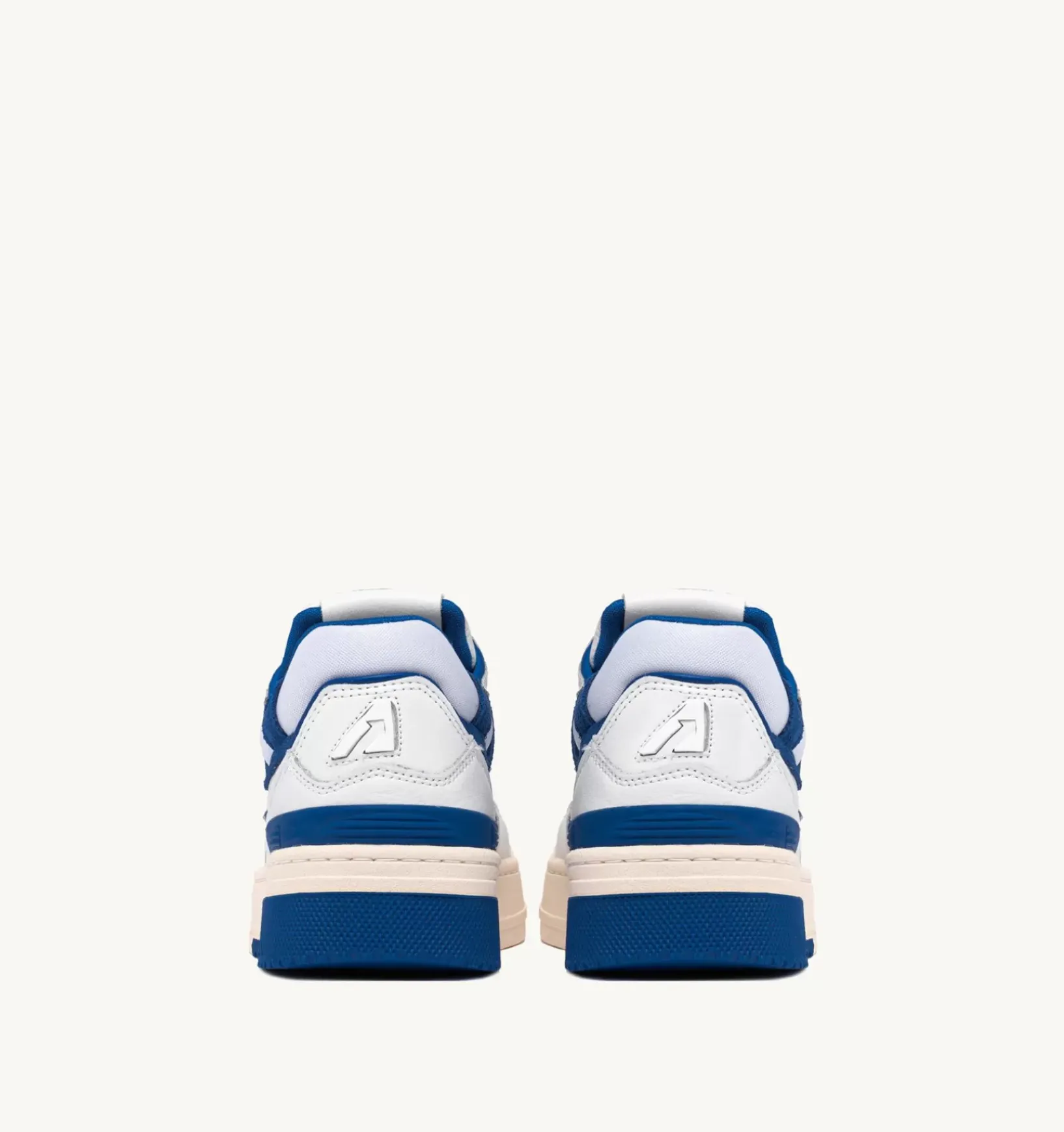 Sneakers Clc In Pelle Colore Bianco E Blu