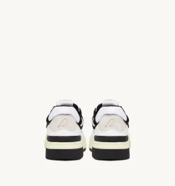 Sneakers Clc In Pelle Colore Bianco E Nero