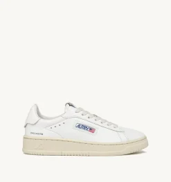 Sneakers Dallas Low In Pelle Colore Bianco