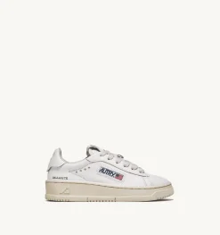 Sneakers Dallas Low In Pelle Colore Bianco Per Bambini
