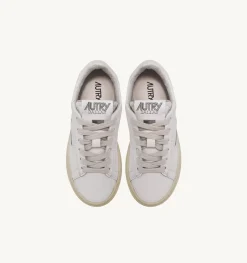 Sneakers Dallas Low In Pelle Colore Bianco Per Bambini
