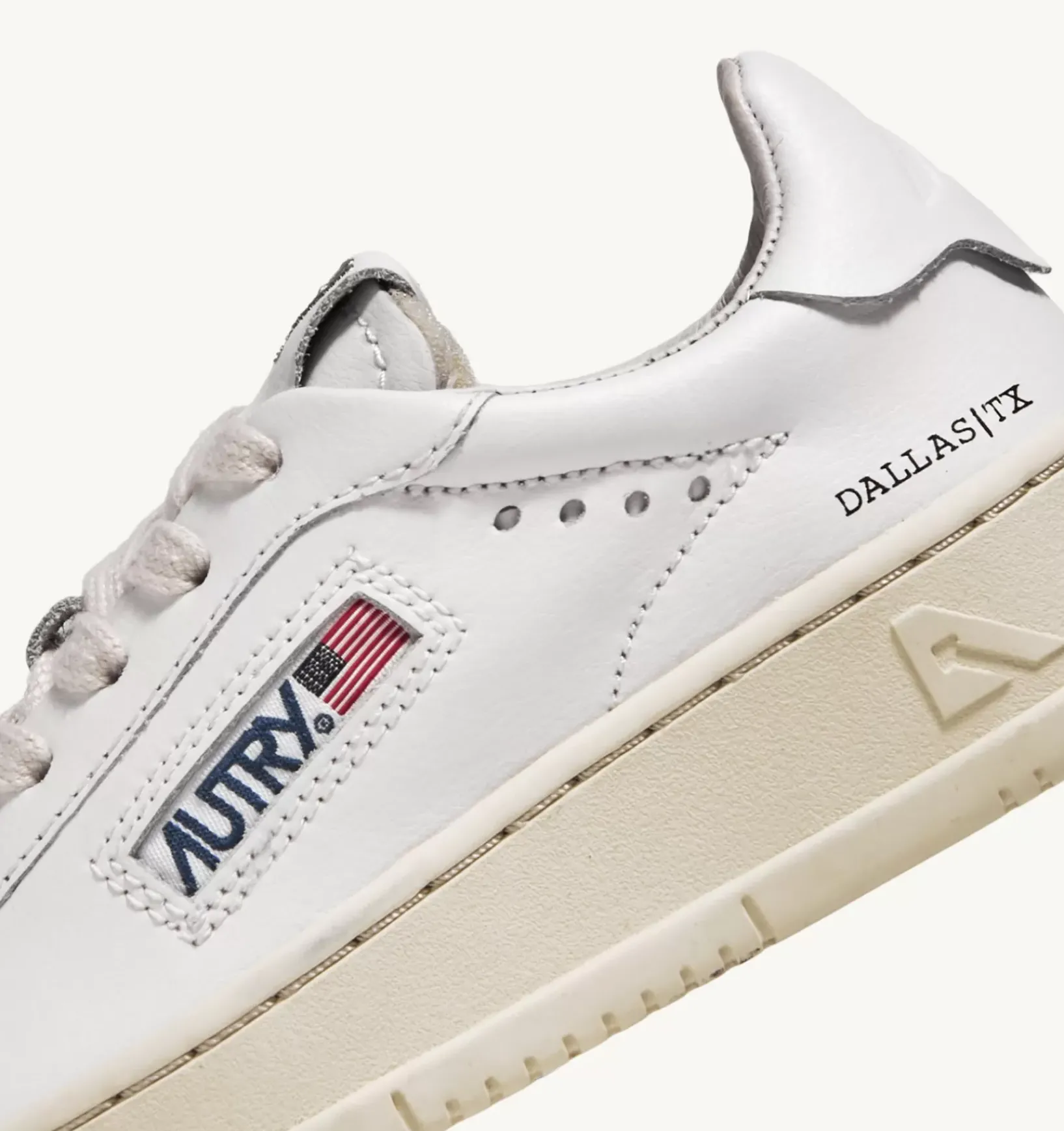 Sneakers Dallas Low In Pelle Colore Bianco Per Bambini