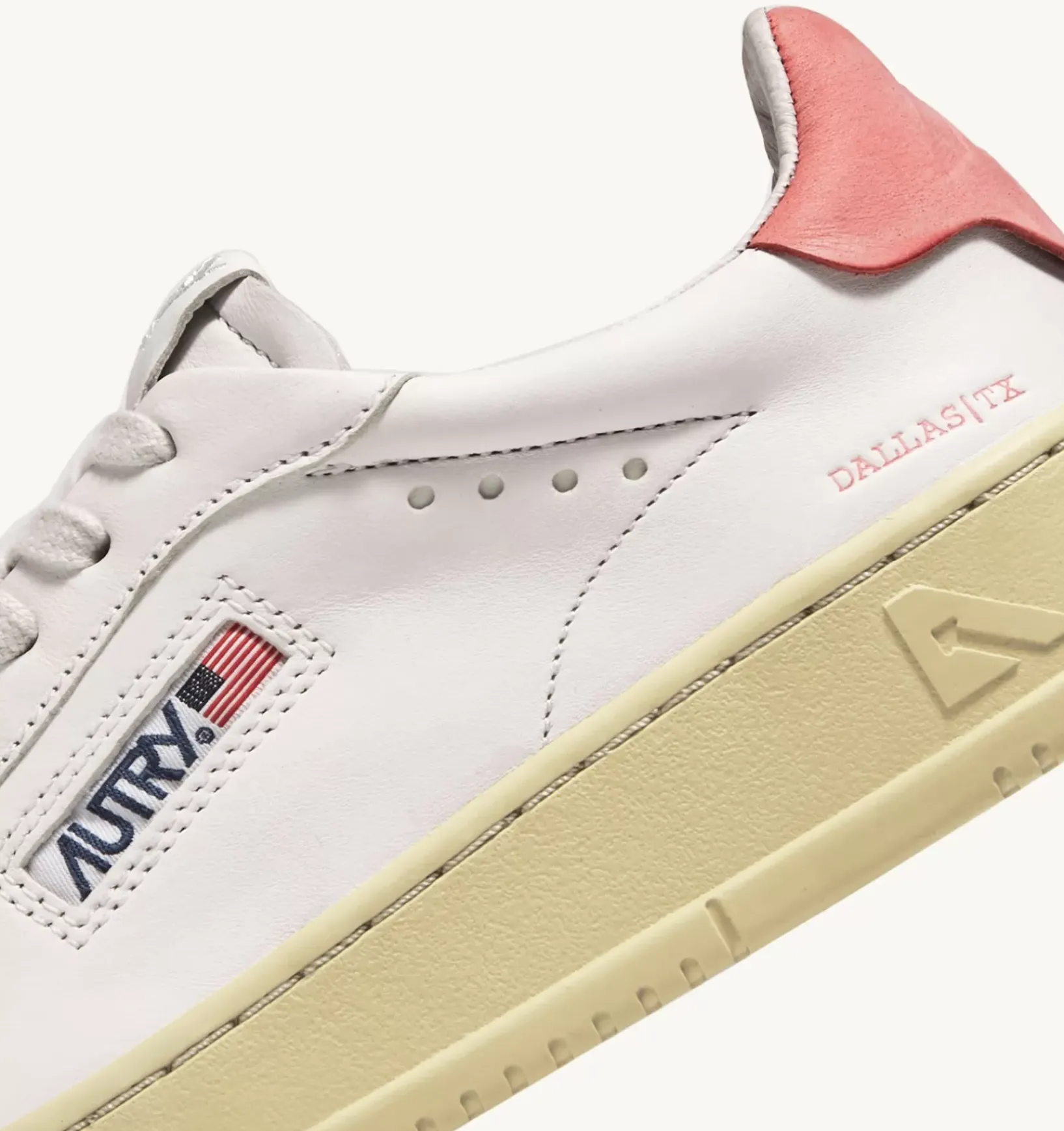 Sneakers Dallas Low In Pelle Di Capra E Nabuk Colore Rosa