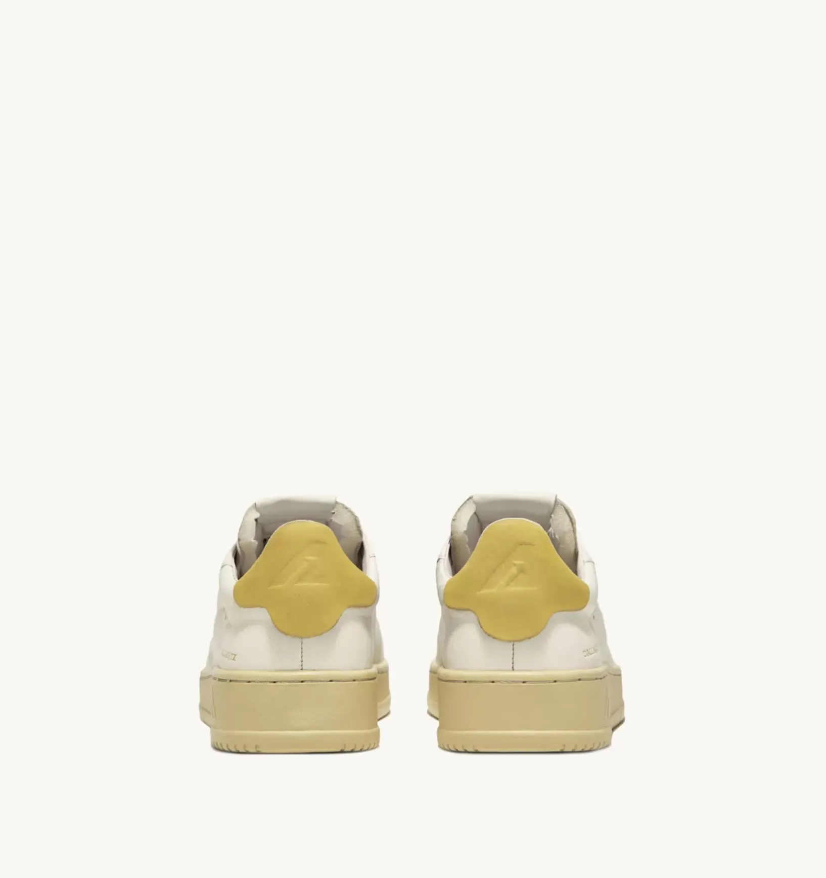 Sneakers Dallas Low In Pelle Di Capra E Nabuk Colore Giallo
