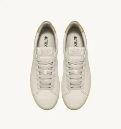 Sneakers Dallas Low In Pelle Di Capra E Nabuk Colore Giallo