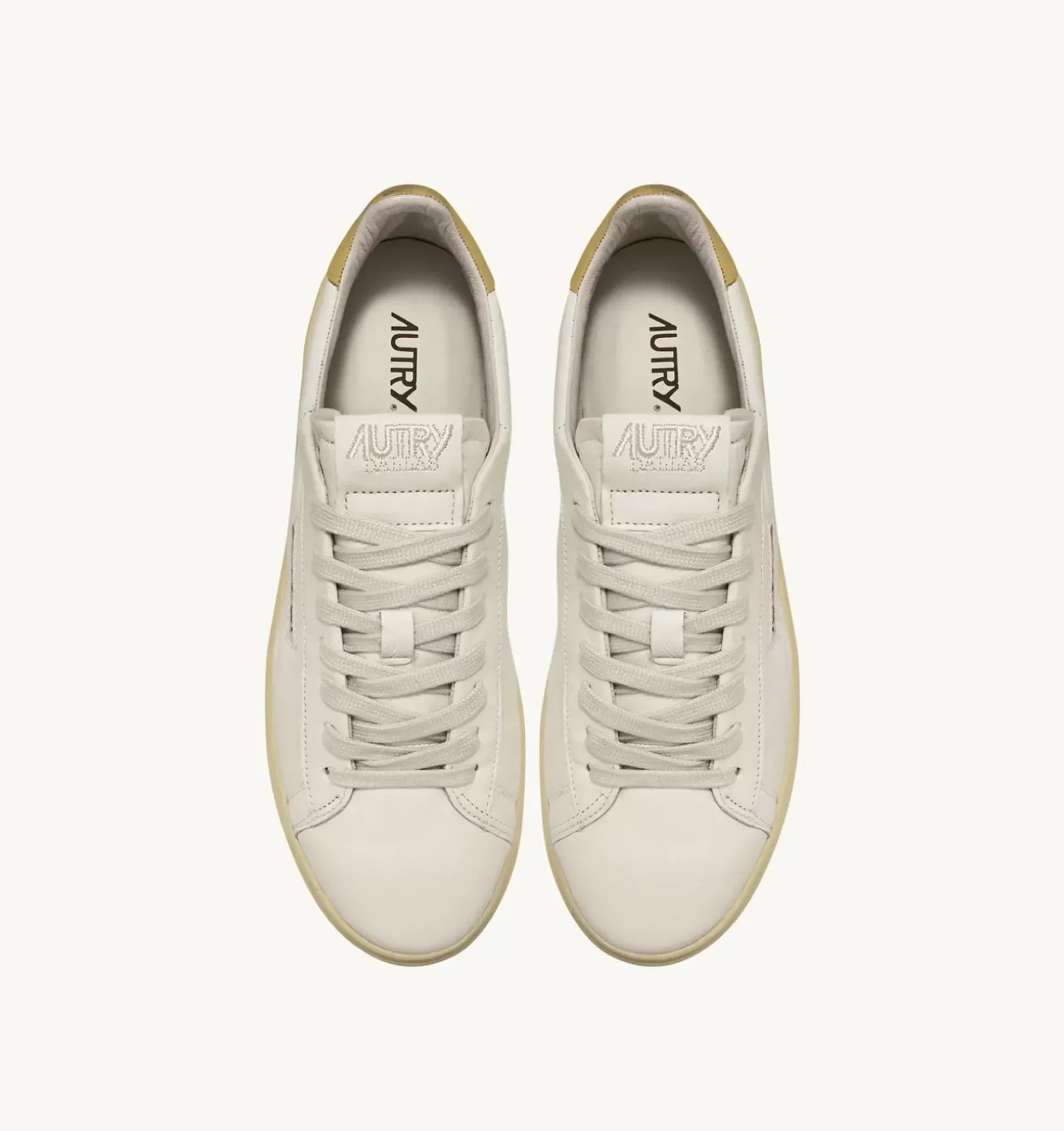 Sneakers Dallas Low In Pelle Di Capra E Nabuk Colore Giallo