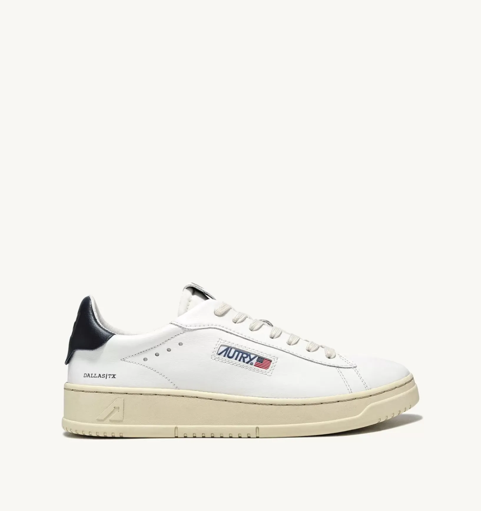 Sneakers Dallas Low In Pelle Colore Bianco E Space