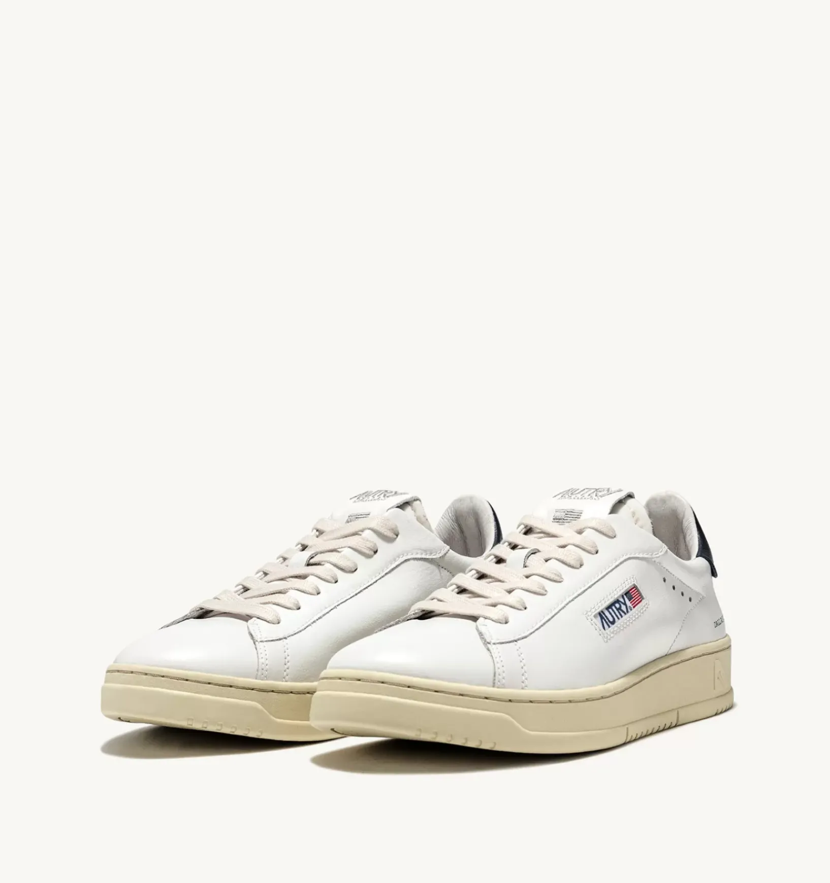 Sneakers Dallas Low In Pelle Colore Bianco E Space