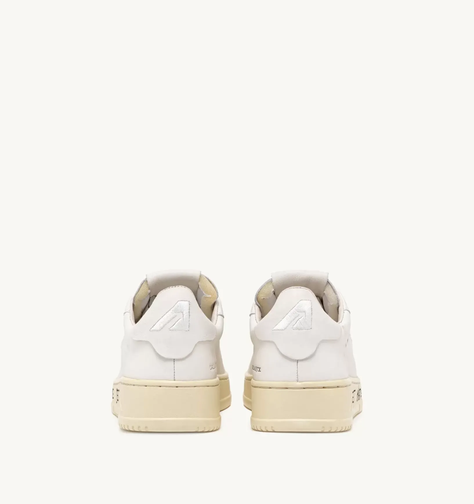 Sneakers Dallas Low In Pelle Bianca