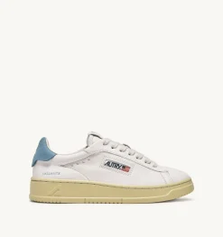 Sneakers Dallas Low In Pelle Di Capra E Nabuk Colore Blu