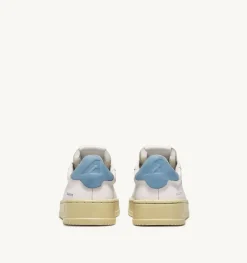 Sneakers Dallas Low In Pelle Di Capra E Nabuk Colore Blu