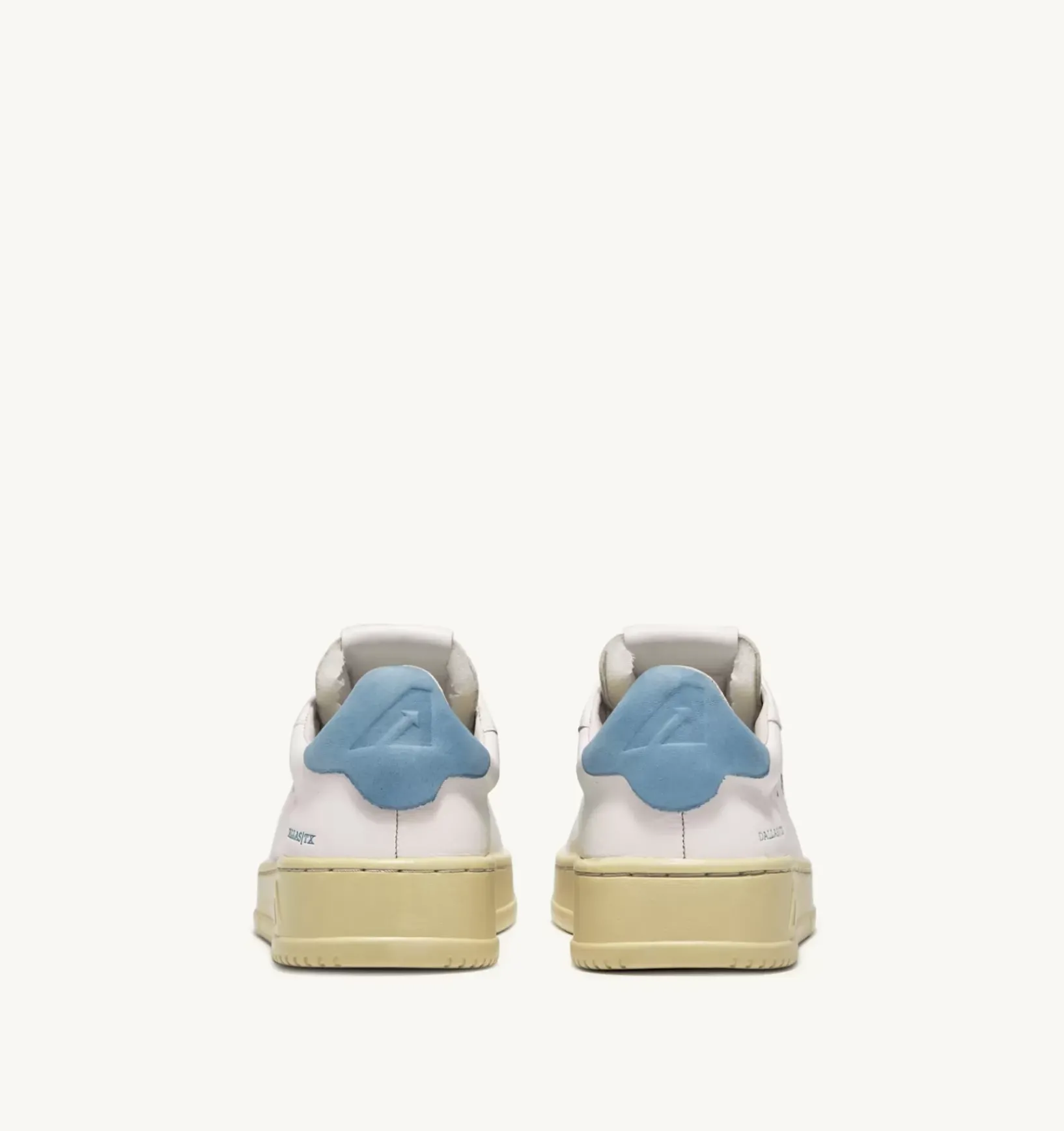 Sneakers Dallas Low In Pelle Di Capra E Nabuk Colore Blu