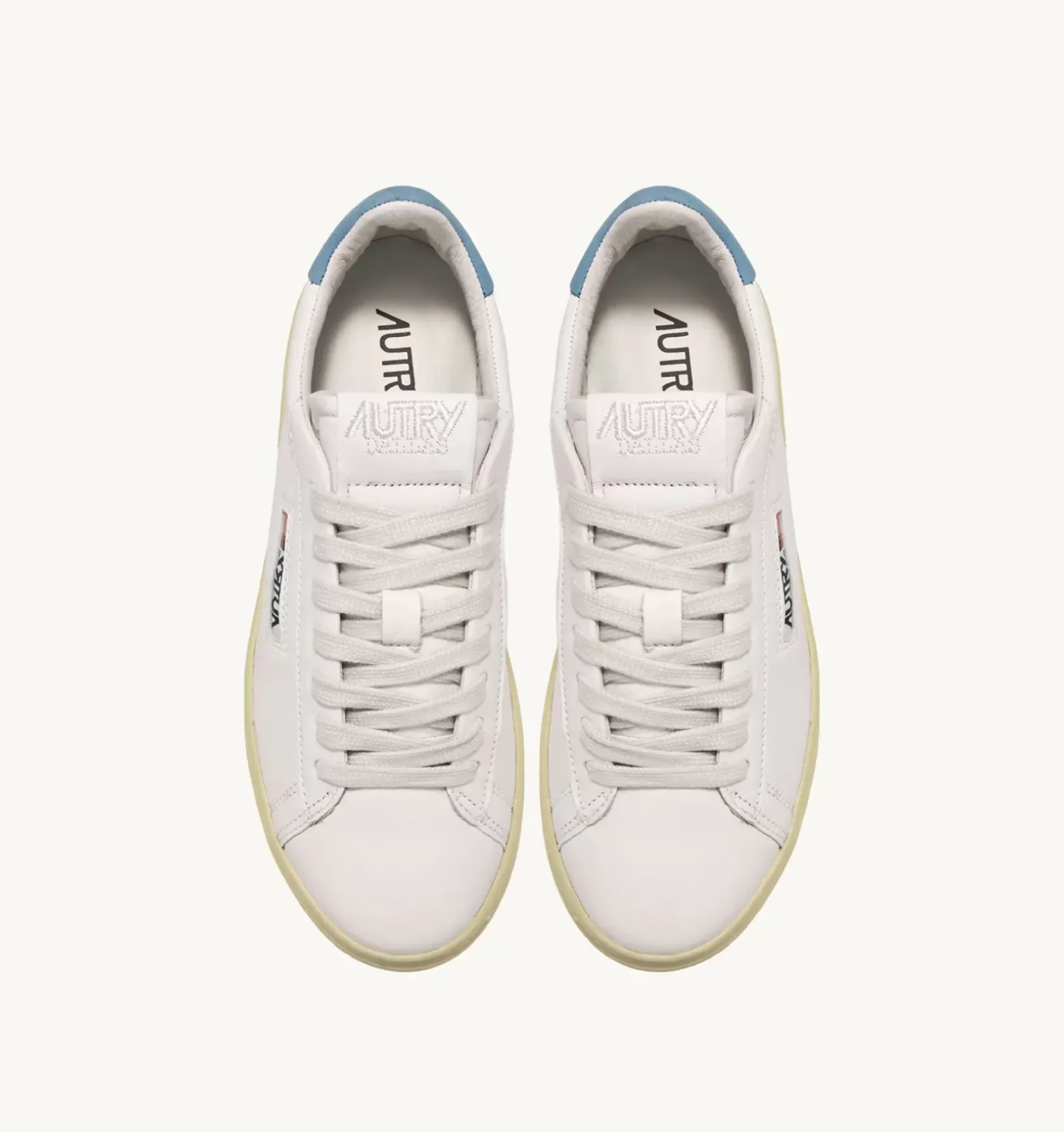 Sneakers Dallas Low In Pelle Di Capra E Nabuk Colore Blu