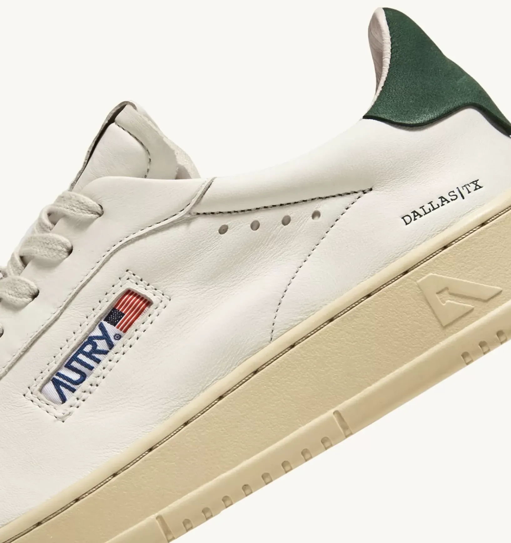 Sneakers Dallas Low In Pelle Di Capra E Nabuk Colore Military