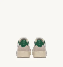 Sneakers Medalist Low In Suede E Pelle Bianca E Verde