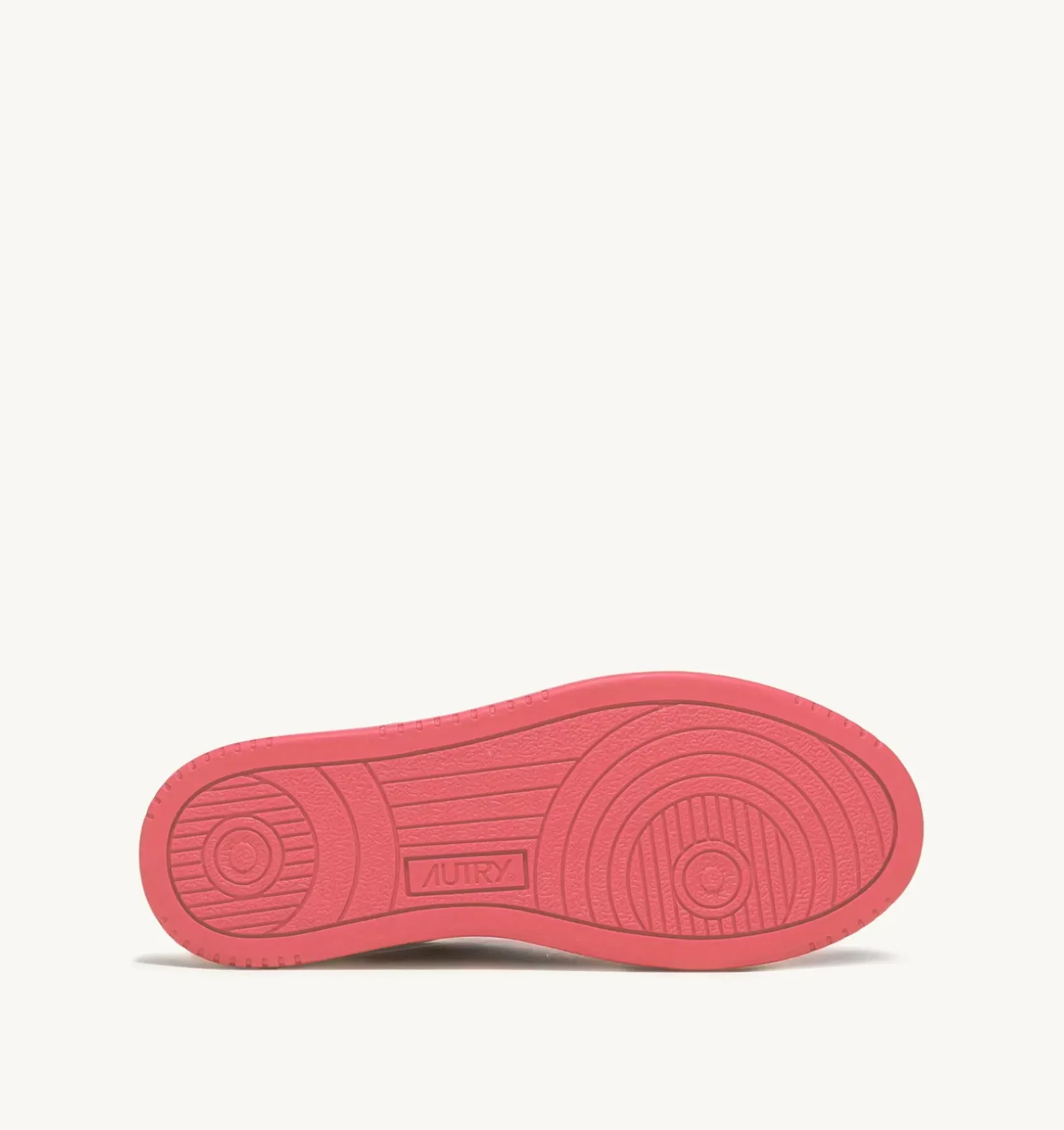 Sneakers Medalist Low In Pelle Bicolore Bianco E Lobster
