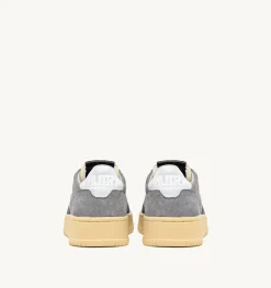 Sneakers Medalist Low In Suede Grigio E Azzurro