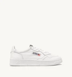 Sneakers Medalist Low In Pelle Di Capra Bianco Ottico
