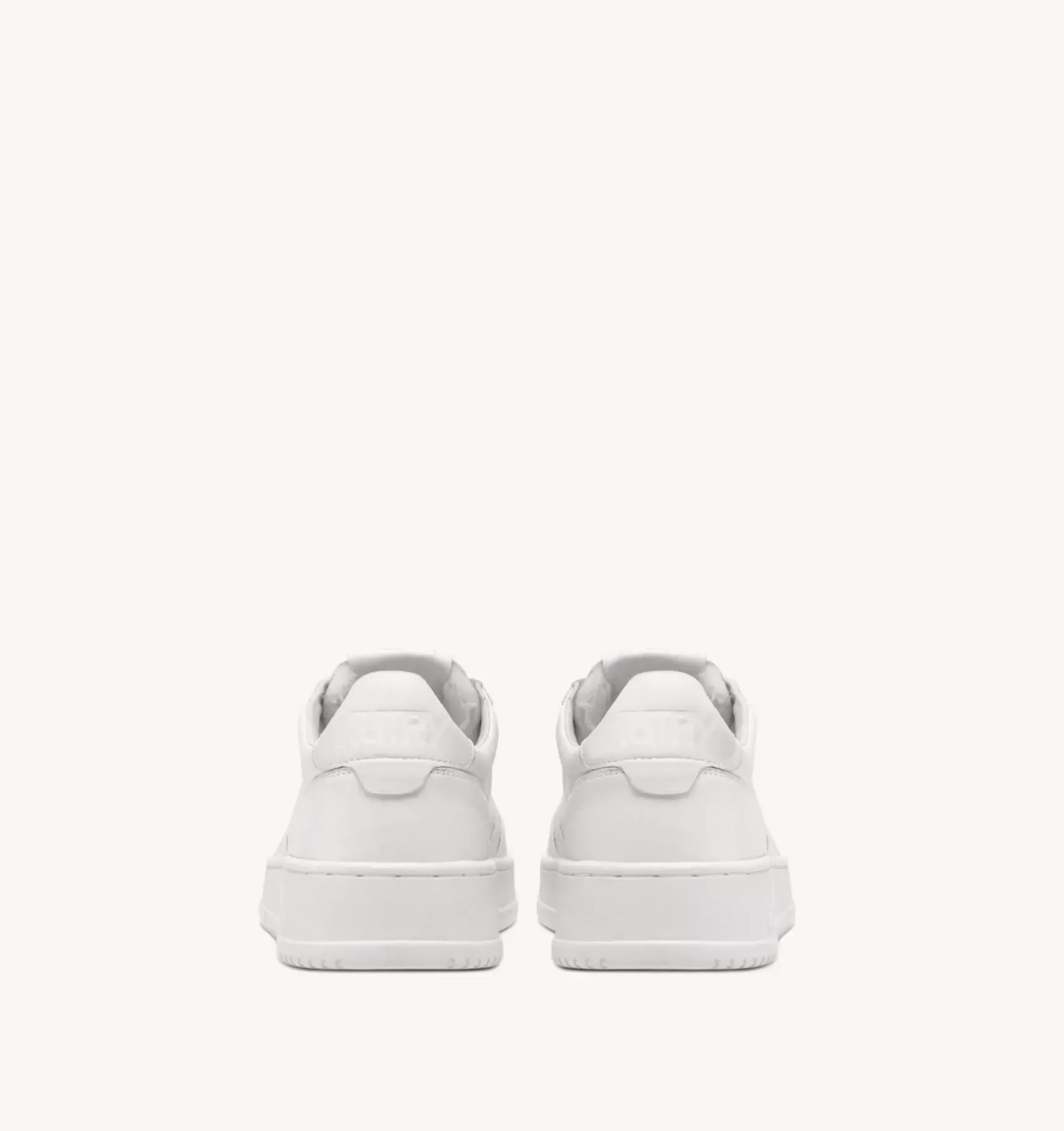 Sneakers Medalist Low In Pelle Di Capra Bianco Ottico