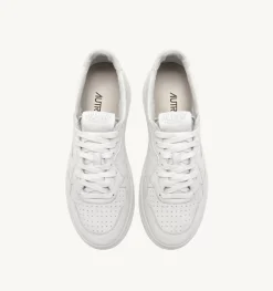Sneakers Medalist Low In Pelle Di Capra Bianco Ottico